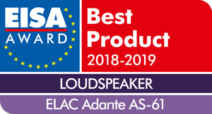 EISA Award Logo ELAC Adante AS 61