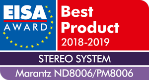 EISA Award Logo Marantz ND8006PM8006