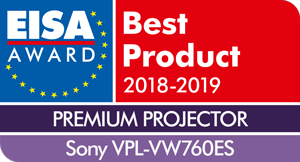 EISA Award Logo Sony VPL VW760ES