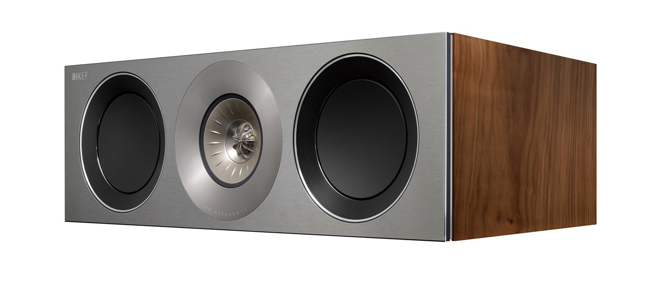 KEF Reference 2C - Satin American Walnut