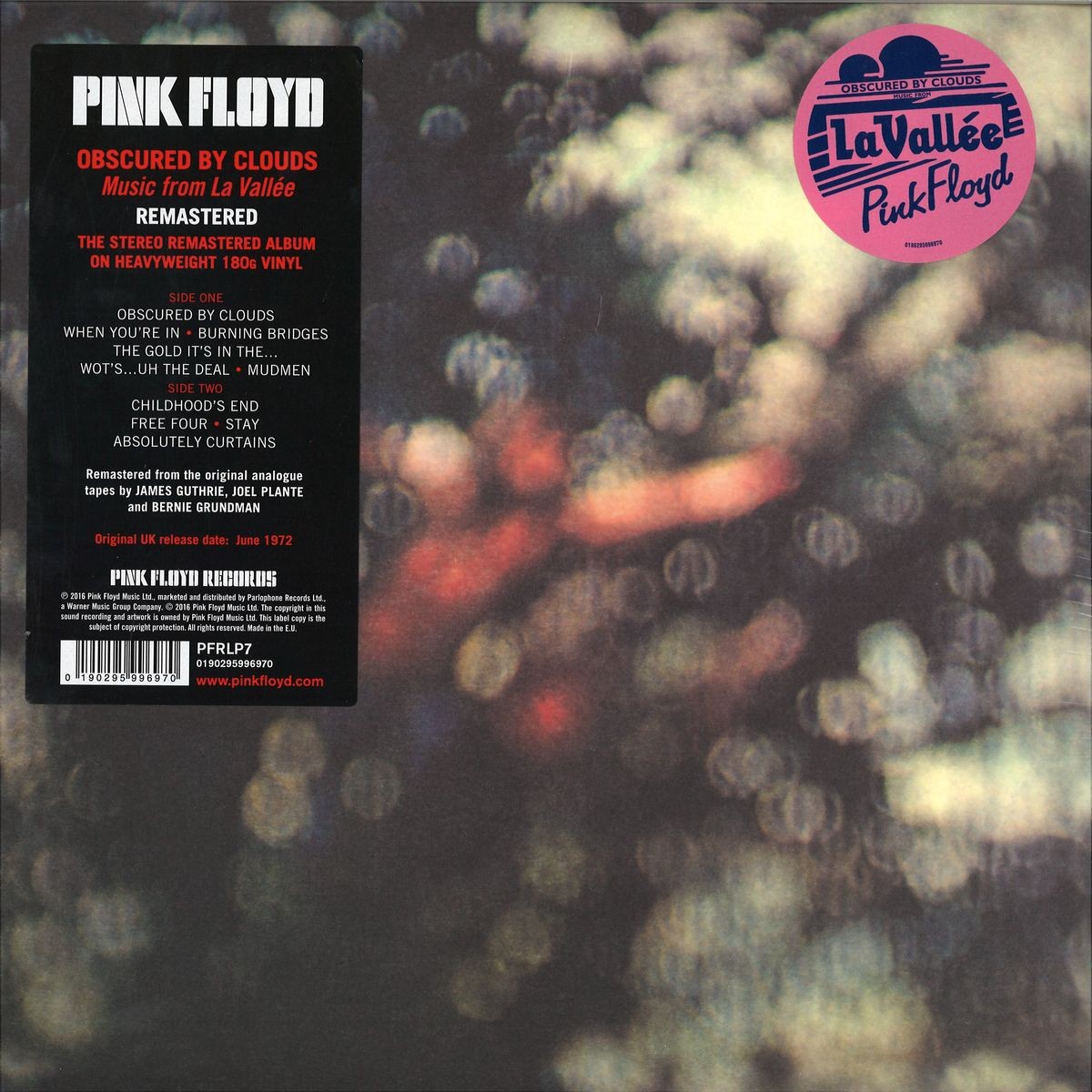 PINK FLOYD – OBSCURED BY CLOUDS (LP)