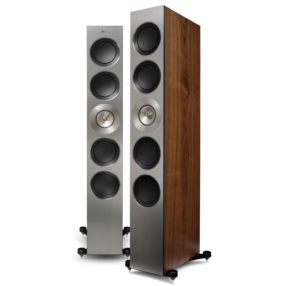 KEF Reference 5 - Satin American Walnut